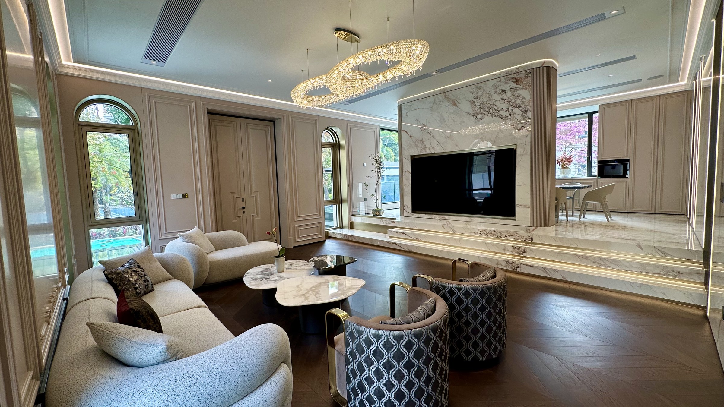 Contemporary private residence interior